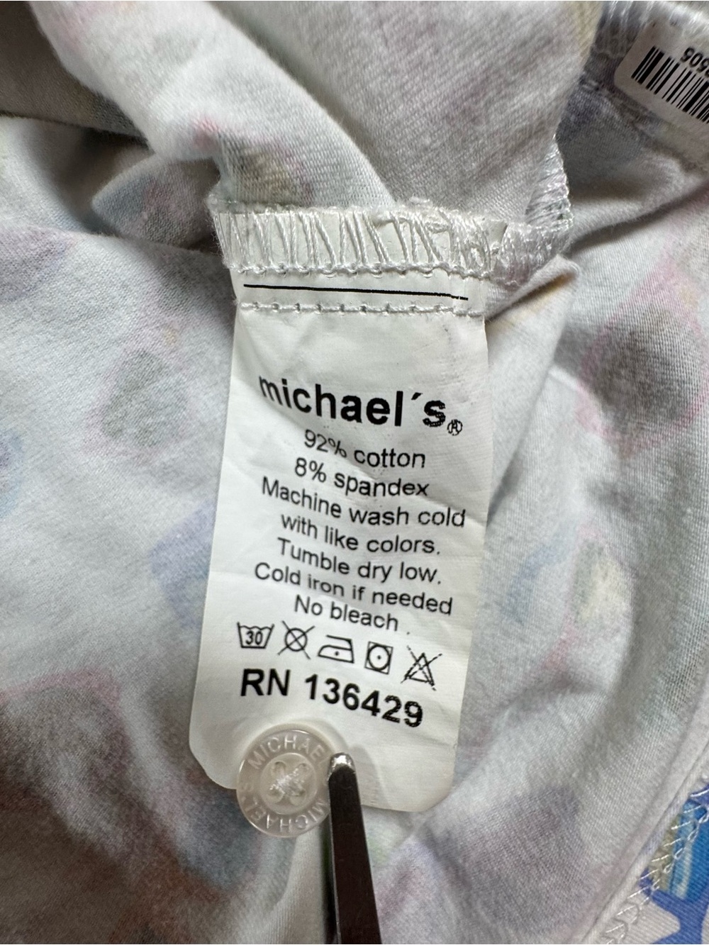 Michael's Swimwear Mens XL Sunglasses Print Cotton Short Sleeved Button Up Shirt - Picture 7 of 7